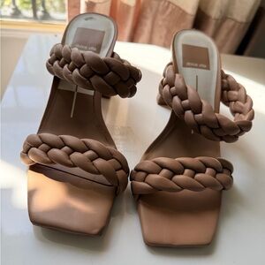 Dolce Vita Women's Brown Braided Sandals